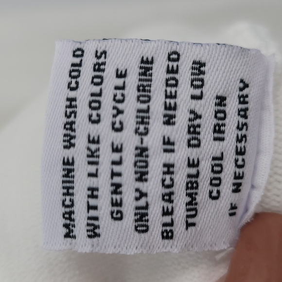 525 America Henley Pullover Knit Top Crewneck Blouson Sleeve Minimalist Size M/L - Picture 12 of 13